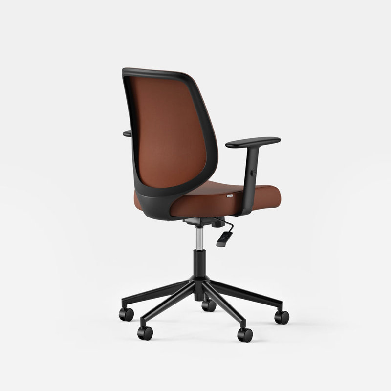 Daily Chair, Black, Mahogany