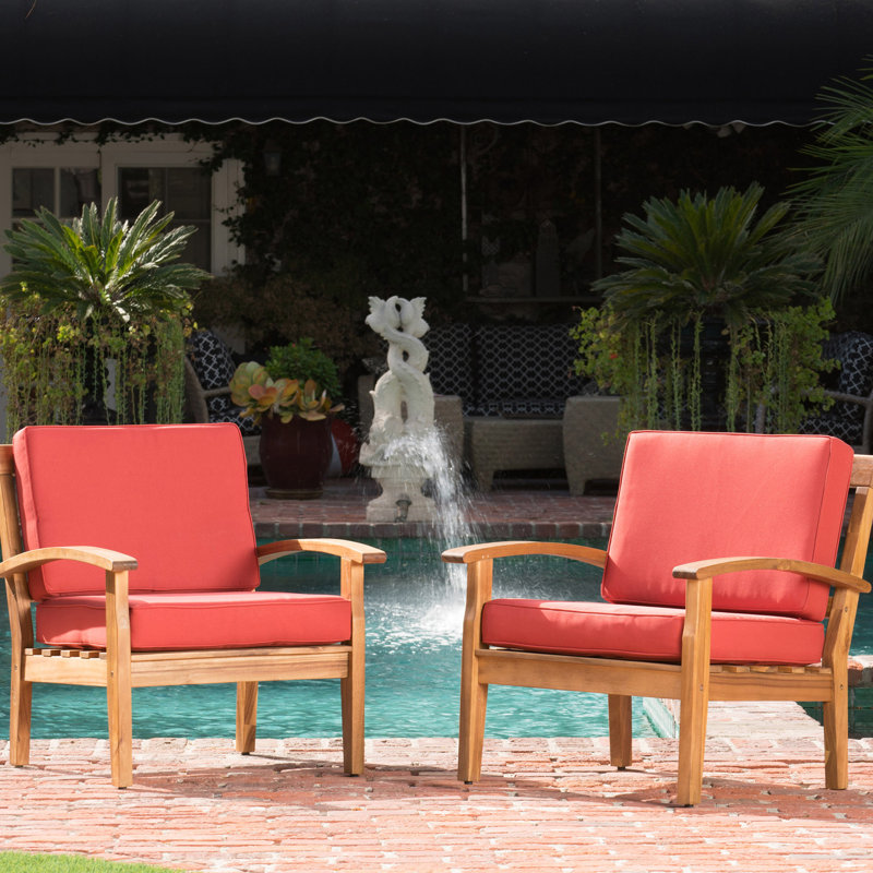 CHAISE CLUB PEYTON, Red