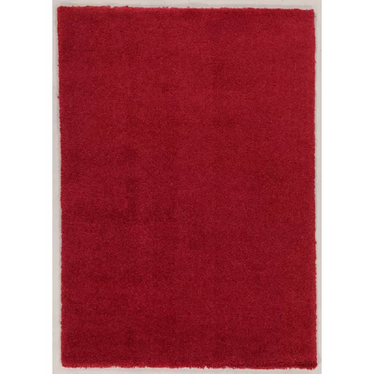 Siding Spring Tufted Red Rug