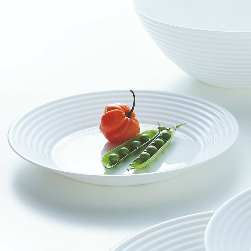 Harena 500ml Single Opal Soup Bowl, White