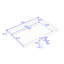 Upholstered Daybed with Fence and Stairs-1027507067