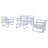 Lane 4-Person Patio Conversation Set with Acrylic Cushions-1385738568-1424034524