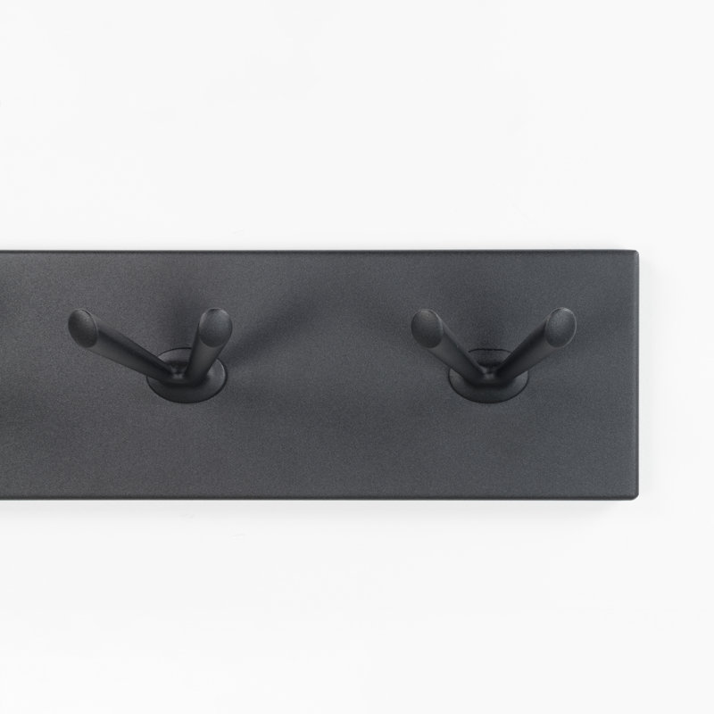 Pull Metal Wall 14 - Hook Wall Mounted Coat Rack