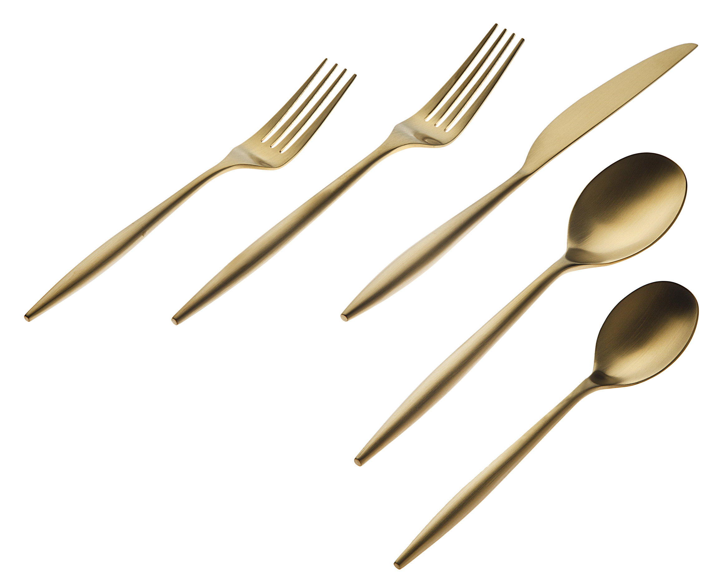 Godinger Silver Art Co Milano 20 Piece 18/10 Stainless Steel Flatware Set, Service for 4 & Reviews | Birch Lane