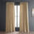 Rayne Vintage Textured Faux Dupioni Silk Room Darkening Curtains Window Single Curtain Panel-663929116-649565593