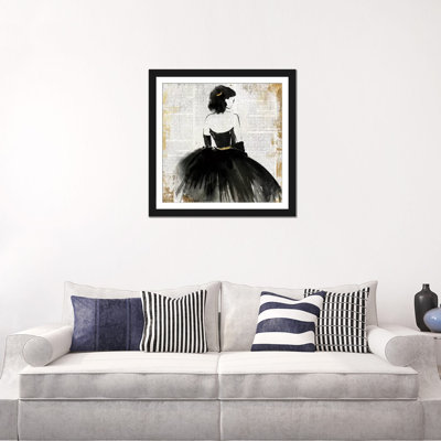 «Lady», reproduction d'impression sur toile
