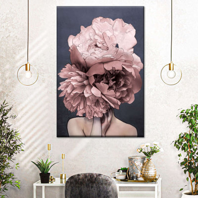 «Lady Peony» sur toile