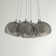 Theodore 7 - Light Metal Cluster Pendant