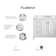 Ahart 48'' Single Bathroom Vanity with Quartz Top