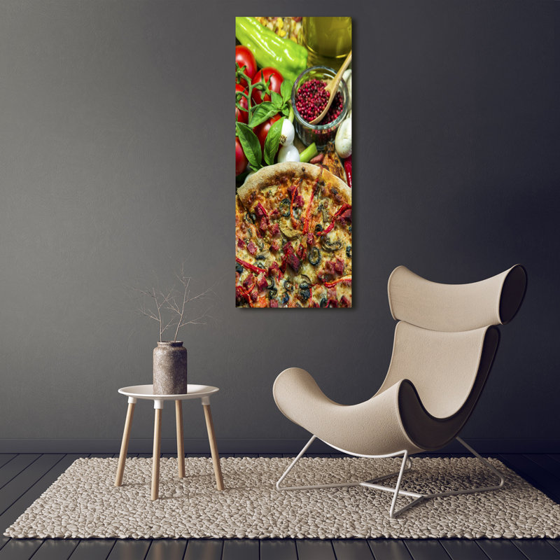 Pizza - Wrapped Canvas Print