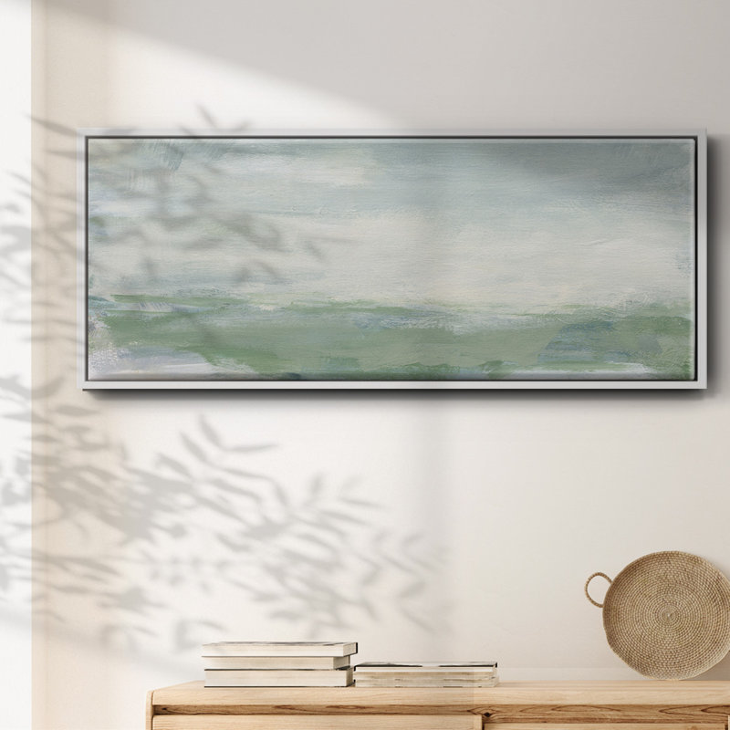 Bord de mer I - toile encadrée
