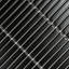 Tuile de mosaïque empilée / cannelée 0,5 po x 4 po Shades Black