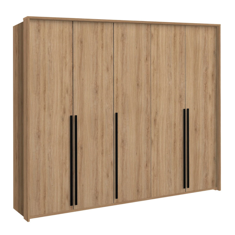 Manufactured Wood Wardrobe, Oak