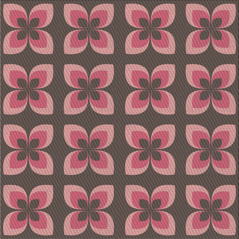 Kew Gardens Floral Indoor Rug, Square 6'