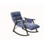 Velvet Rocking Chair-834890705