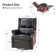Prayag Transitional Upholstered Swivel Rocking Recliner (Set of 2)