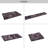 Area Rug 5X8, Washable Rug, Low-Pile, Non-Slip, Non-Shedding, Foldable, Kid & Pet Friendly - Area Rugs For Living Room, Bedroom, Kitchen (Burgundy/Black, 5' X 8')-1666658928