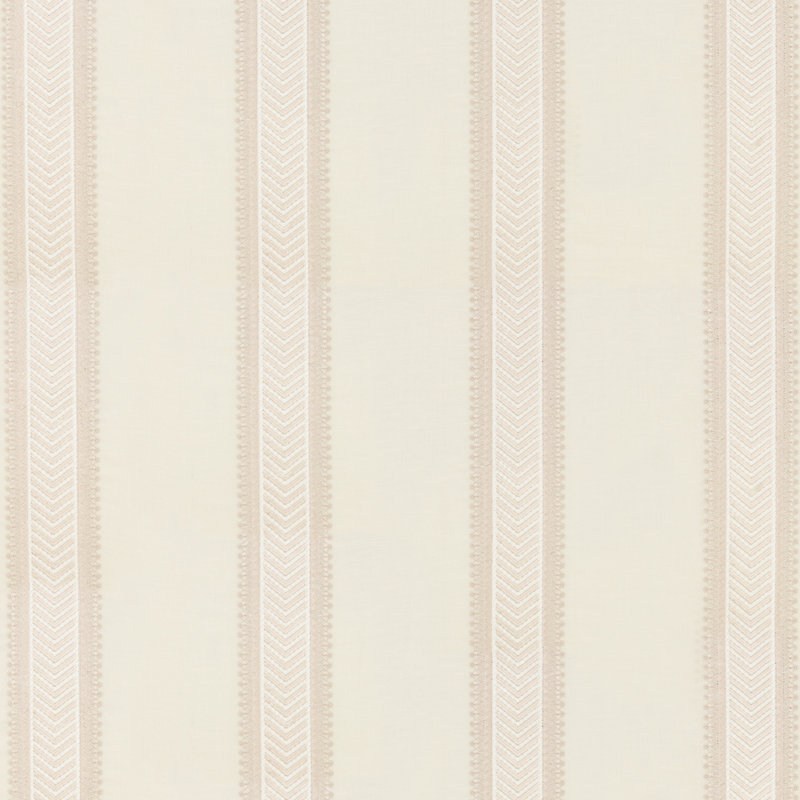 Artisan II Kerris Striped Fabric, Ivory/Stone