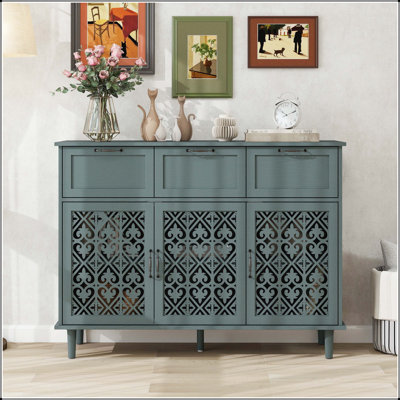 Armoire 3 tiroirs avec tablette réglable American Style
