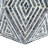 Hexagon Garden Stool, Capiz Accent Side Table