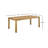 Morones Rectangular Dining Table in Solid Reclaimed Teak