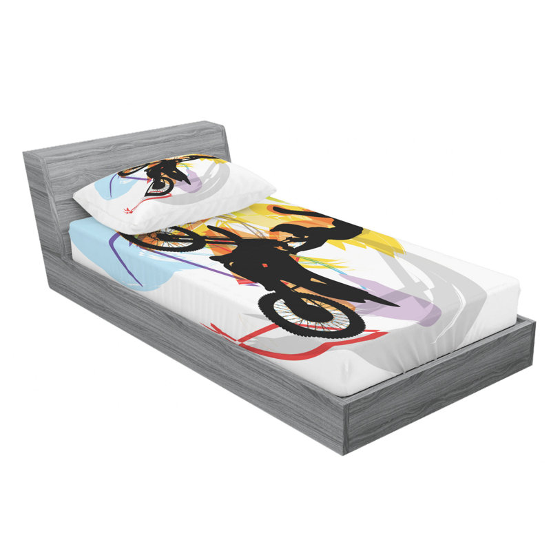 Microfiber Sheet Set, Twin XL Sheet Set with Fitted Sheet
