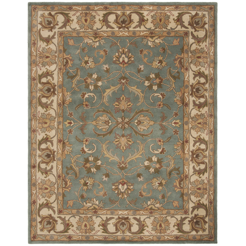 Tapis oriental en laine touffeté à la main Taylor, Rectangle 12 pi x 15 pi