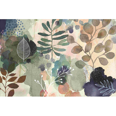 " Flourish And Flow " by Laura Horn Painting Print