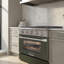KUCHT Professional 30 po 4,2 pieds cubes Cuisinière au gaz naturel avec brûleurs scellés et four à convection en acier inoxydable avec porte vert olive-94094664-50147958