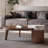 Modern Walnut Veneer Coffee Table