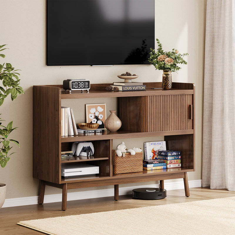 44" Sideboard Buffet Cabinet With Outlet - Storage Cabinet For Office, Bedroom Storage Cabinet, Hallway Storage Cabinet, Console Storage Cabinet