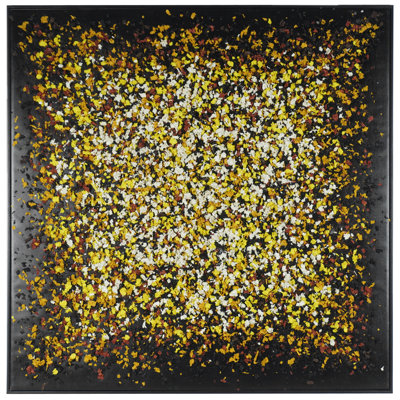 Wood Shavings On Canvas Wall Décor