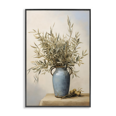 «Rustic Pottery Plant», estampe numérique par Petals Prints Design bg-309