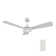 Brisa Smart Ceiling Fan with Remote, Light Kit Included, Works with Google Assistant, Amazon Alexa, and Siri Shortcuts.