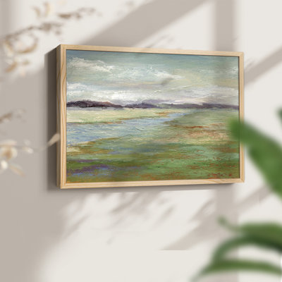 «Meadow Stream II», reproduction encadrée