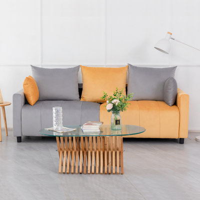 Modern Two-Seater Sofa With Stylish Design For Living Room, Enhancing Home Ambiance