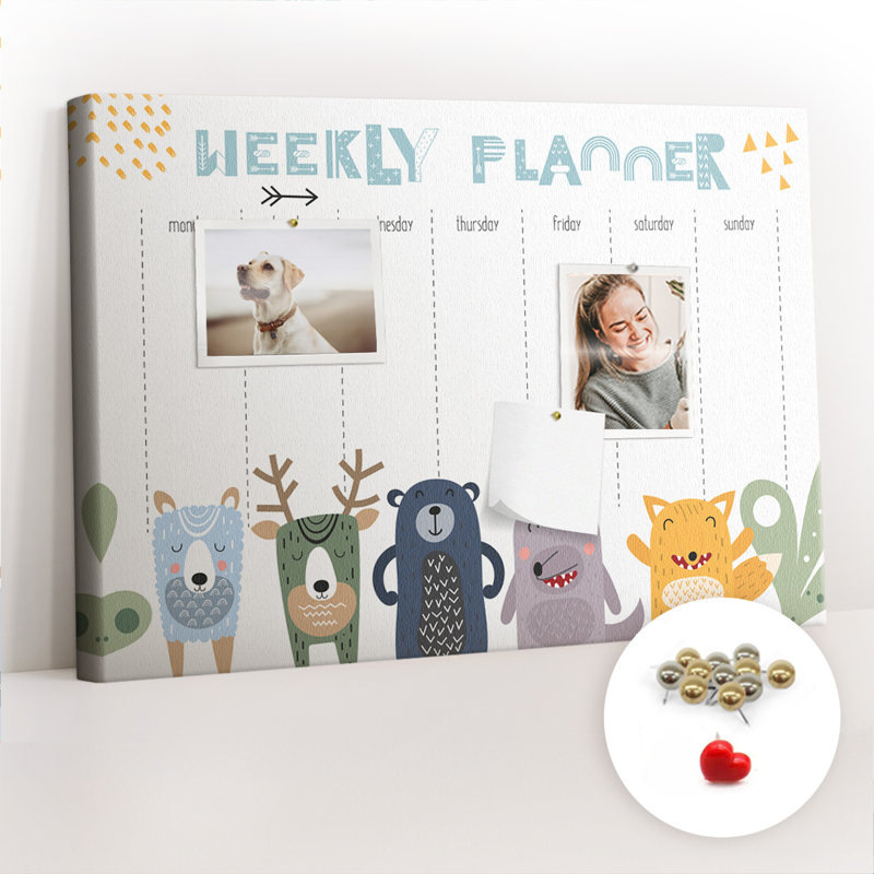 Mackinzy Cork Corkboard / Bulletin Board
