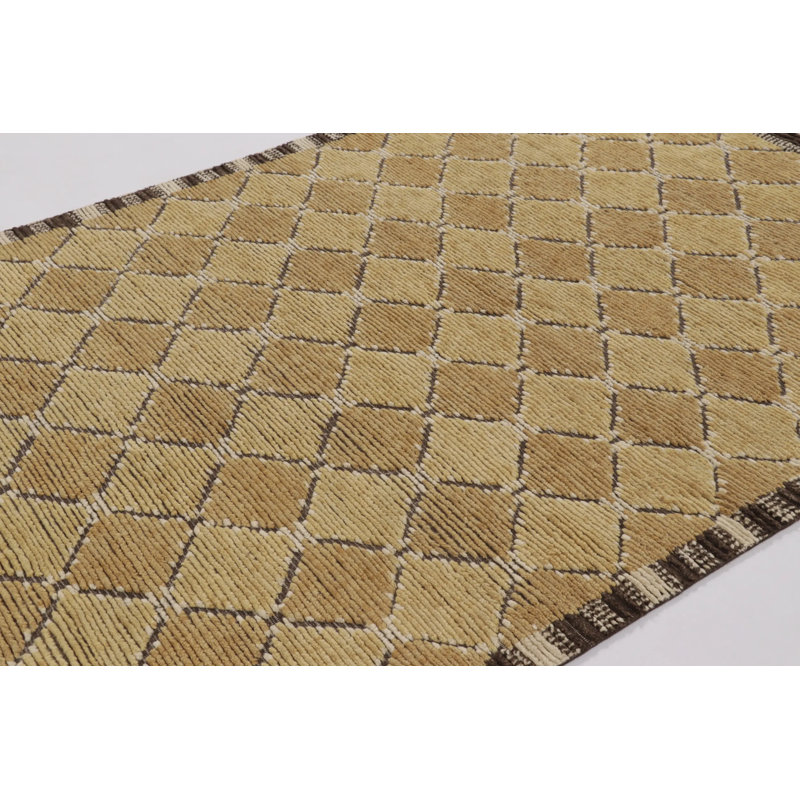 Scandinavian One-of-a-Kind 6'0X9'0 Hand Knotted Area Rug