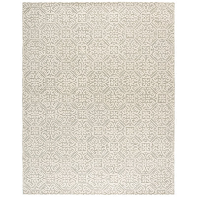 Martha Stewart 3861, laine 85% touffetée à la main; Tapis damassé 15% coton