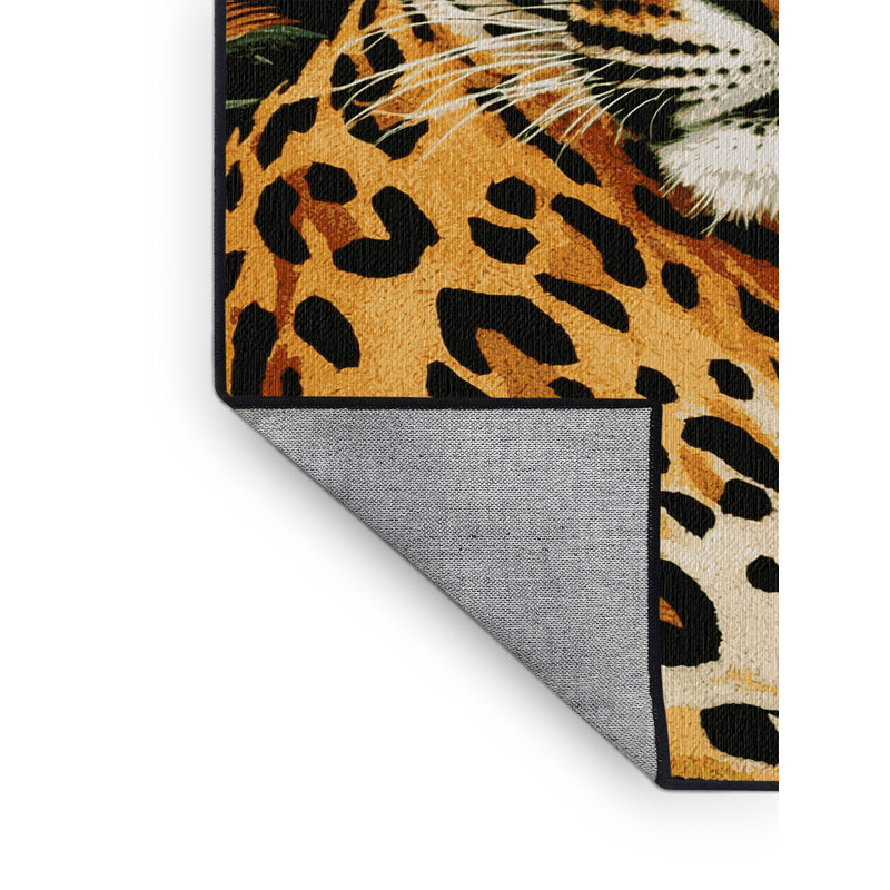  Tapis lavable Amazon Jaguar Big Cats, Carré 5 pi