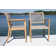 Fleur 4 - Person Wood Patio Dining Set with Round Table