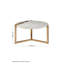 Ina Cross Legs Coffee Table