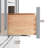 Flynt 67'' Single Bathroom Vanity with Carrara Marble Top-90865069