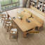 Bureau rectangulaire en bois massif Burlywood-484622792