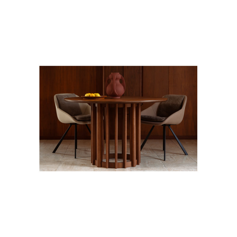 Wakefield Upholstered Dining Chair, Beige/Brown