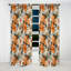 Papaya Dreams Tropical Motif I - Rideau floral - Rideau floral occultant en velours - 1 panneau-107549070