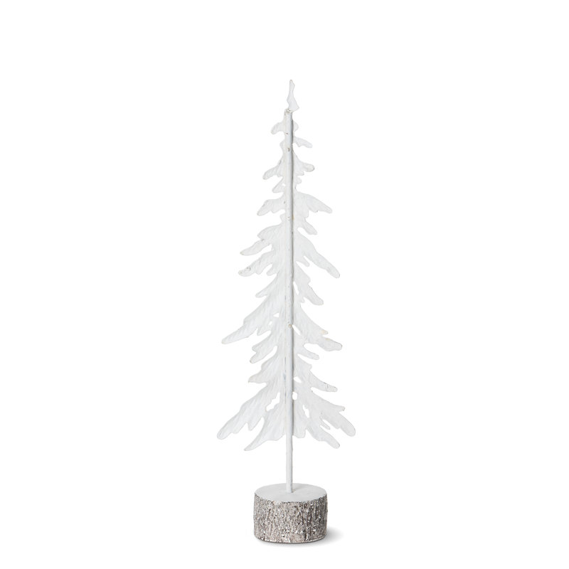 Snowy White Tree, Medium, 24.02" H x 7.48" W x 3.94" D