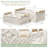 2 Piece Fabric General Basket