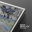 Impressionniste fleur sauvage pré doux pastel paysage nature scène décoration murale pour salon-126348609-126348611
