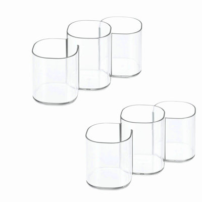ClarityMax Multi-Level Vanity Organizer - Trio Cup Set (2 Count)